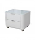Gaby Bedside White