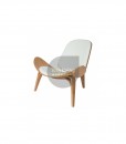 Replica Hans Wegner Shell Chair - White