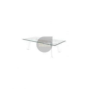 VUE Collection - Coffee Table - White & Natural - 120cm