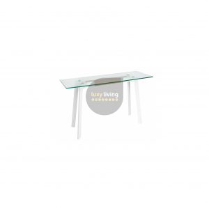 VUE Collection - Console Table - White & Natural - 120cm